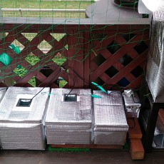 ウッドデッキ用水耕栽培装置製作