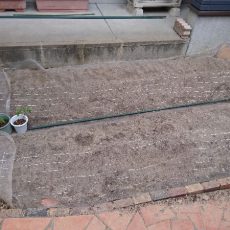 2016年夏野菜に向けて自宅畑の土作り