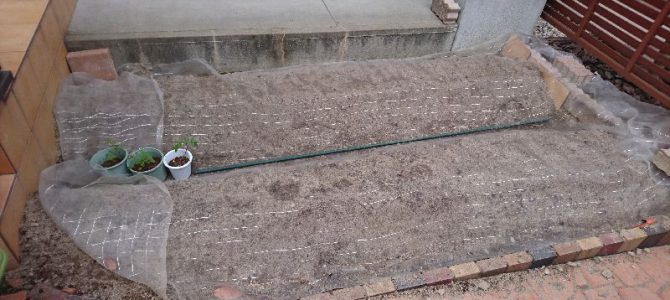 2016年夏野菜に向けて自宅畑の土作り